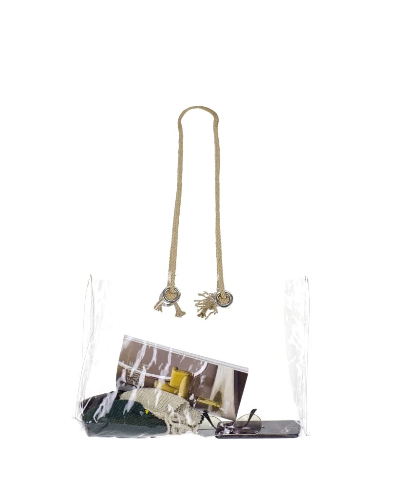 şeffaf çanta ürün fotoğraf çekimi