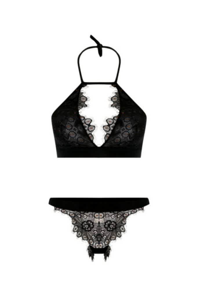 İç giyim fantazi dekupe Tekstilfotoğraf çekimi