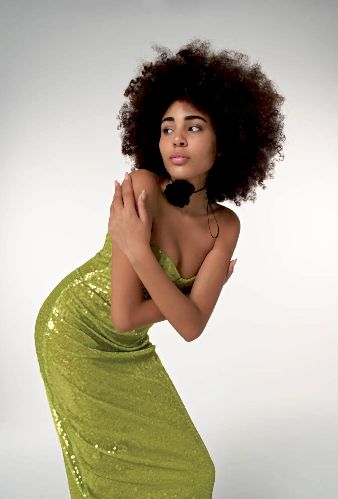 Mankenli tekstil moda fotoğraf çekimi 