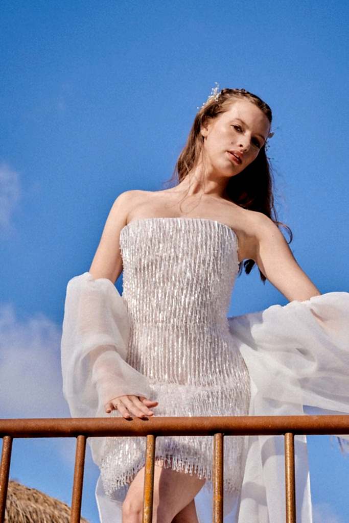 Mankenli Dış mekan Tekstil Moda Fotoğraf Çekimi 