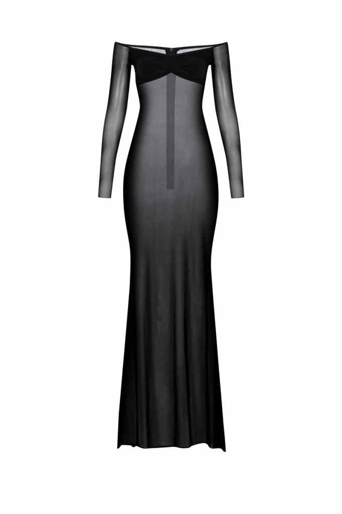 Transparan Elbise Hayalet Manken Dekupe Tekstil Fotoğraf Çekimi