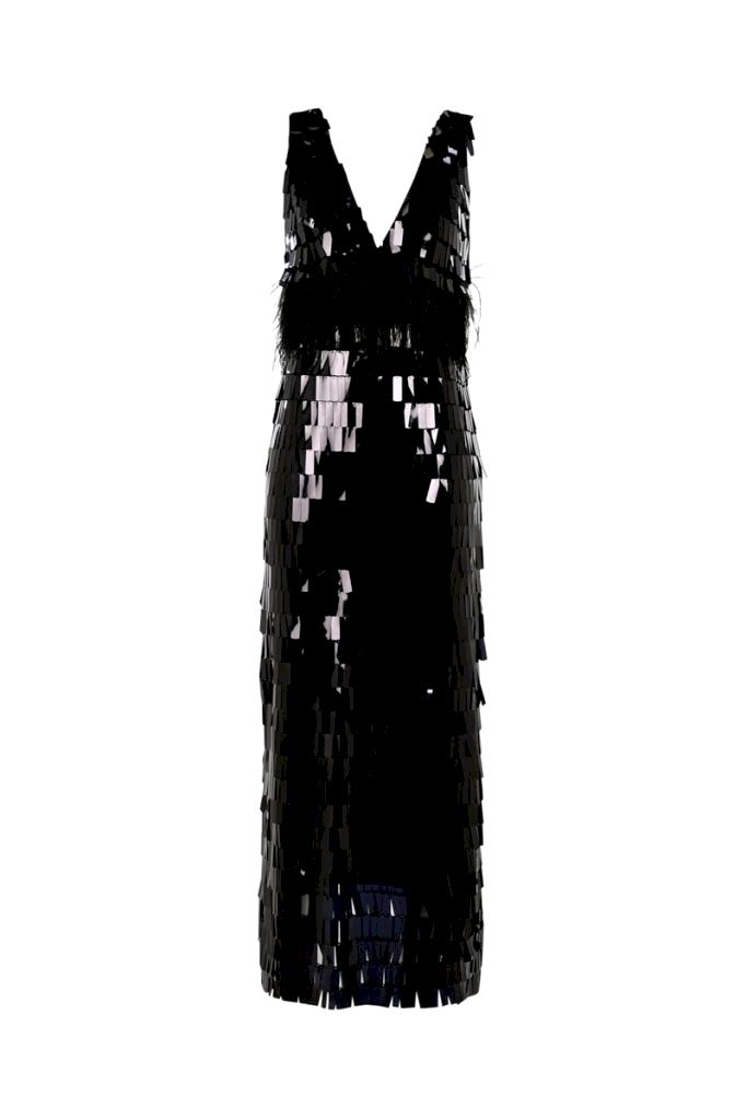 Pullu Abiye Elbise Tekstil Moda Dekupe Ghost Hayalet manken Dekupe Fotoğraf çekimi